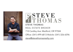 Steve Thomas – Your Expert Guide to Medford Homes and Properties