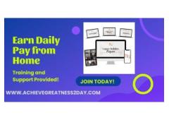 Earn Daily Pay From Home