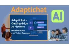 Cutting-Edge AI Platform with Member Area and Video Courses: Adaptichat Chatbot