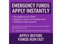 Emergency Financial Help — As Soon As Today